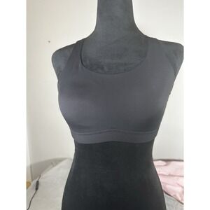 ALO Yoga Sports Bra Size 32C Black